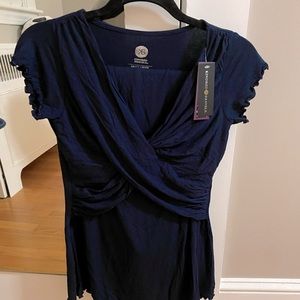 Maternity/nursing sleepwear NWT Navy small